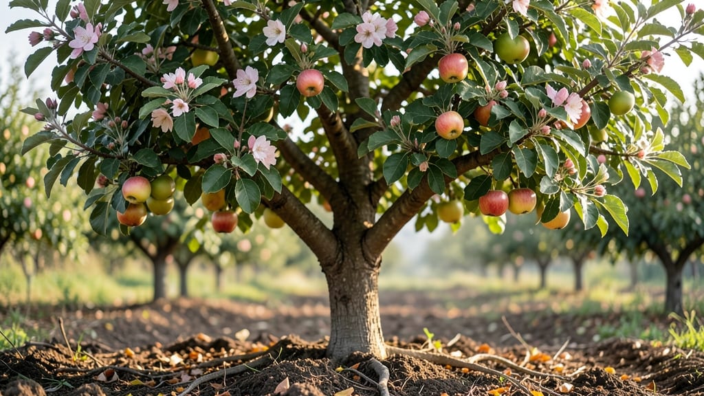 Apple Tree Growth Time Lapse: Seasonal Transformation From Bare Branches to Lush Canopy