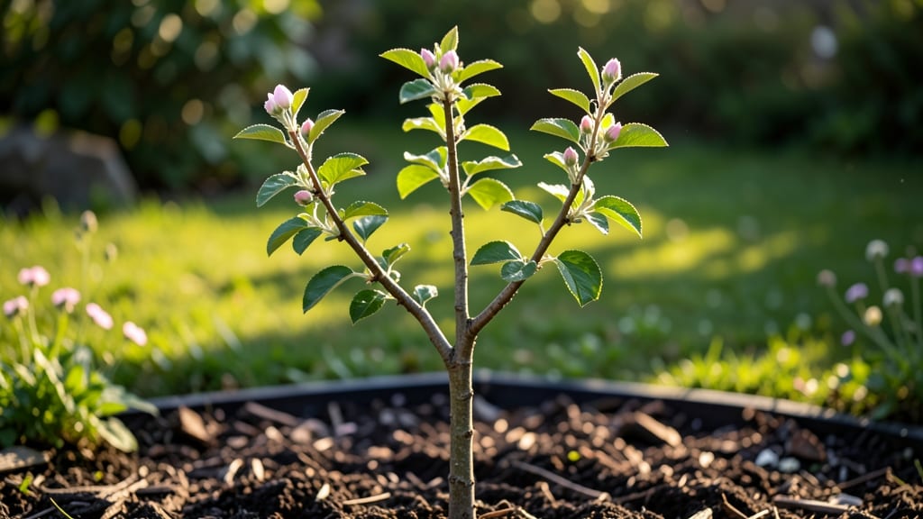 Apple Tree Sapling Leaves: Year-Round Care for Lush, Disease-Resistant Foliage