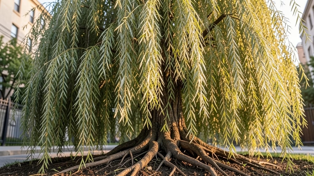 Fast-Growing Willow Tree Berm