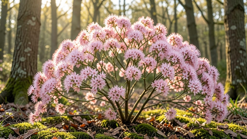 Deutzia Tree Delicate Flower Clusters