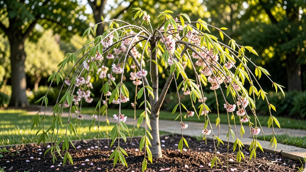 Weeping Peach Tree Images: Dramatic Branches for Year-Round Garden Elegance