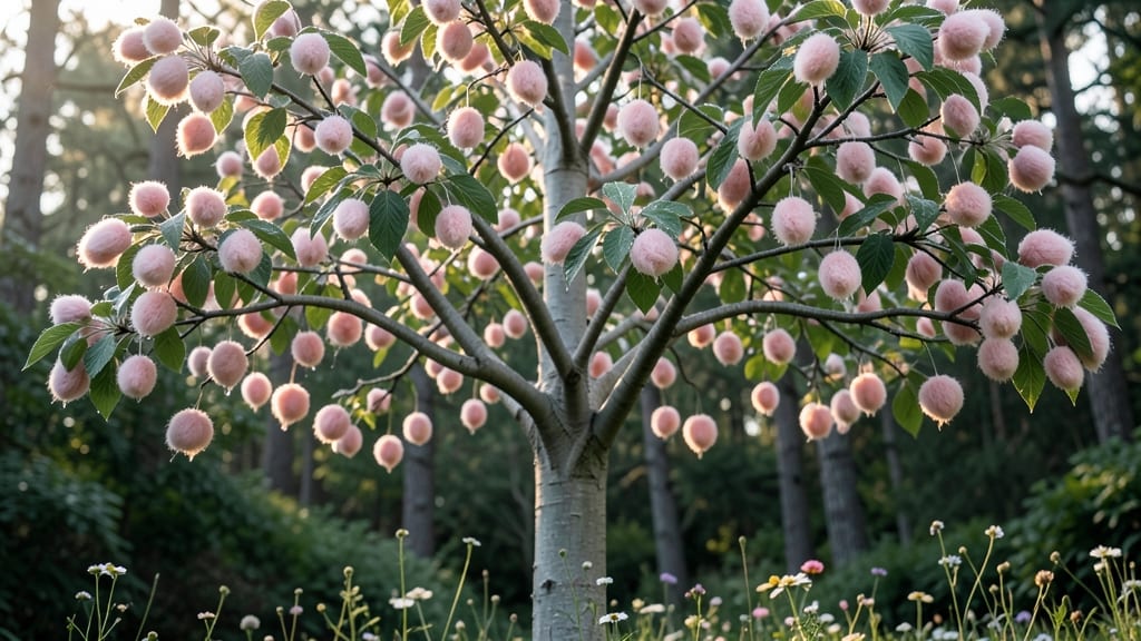 Japanese Snowbell Tree Pink Puffballs
