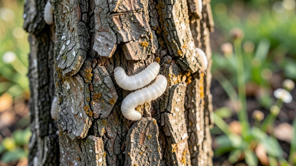 Little White Worms in Tree Bark: Wood-Boring Pest ID and Fast Removal Guide