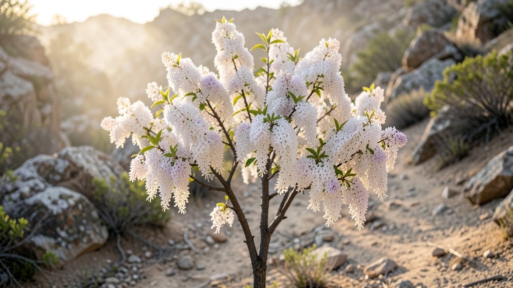 Fringe Tree with Delicate Lilac-Like Flowers