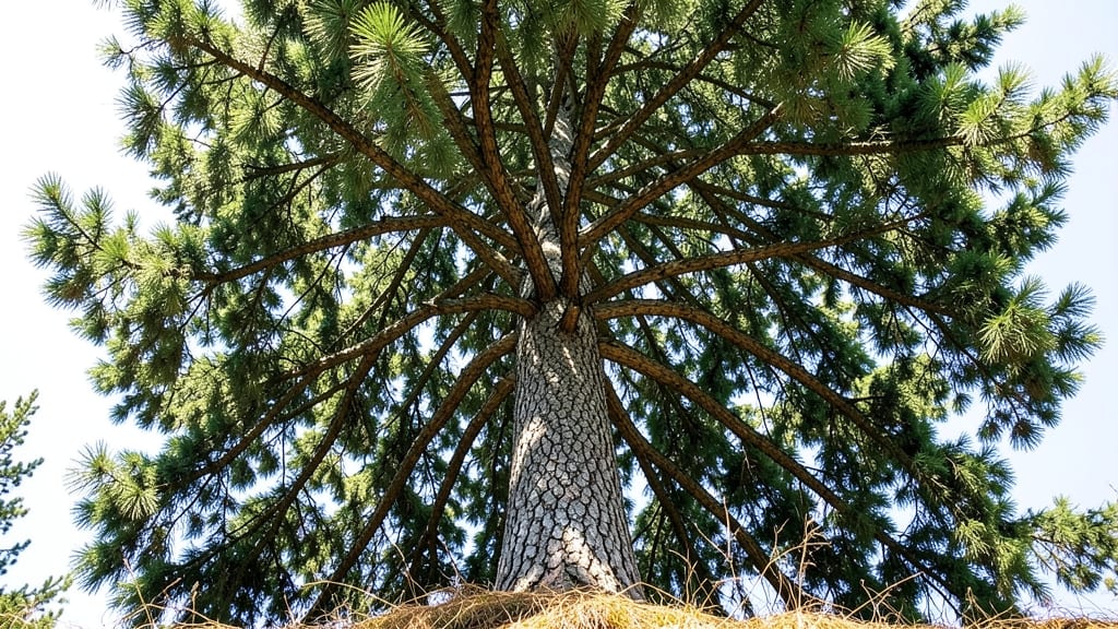 Evergreen Trees During Summer Heatwaves