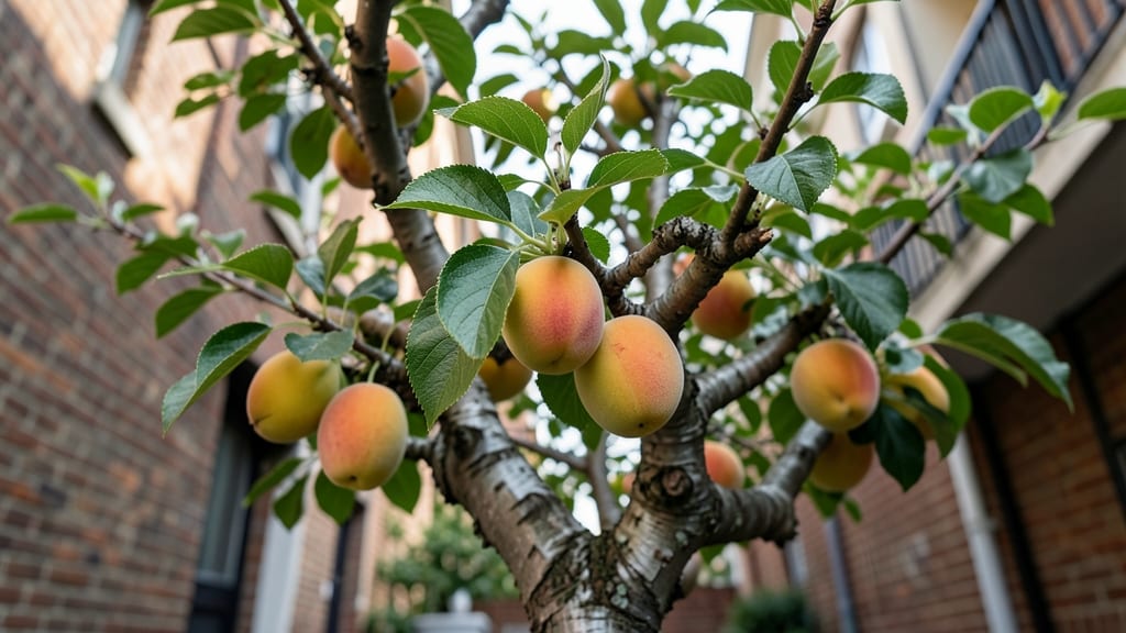 Plumcot Trees for Small Gardens