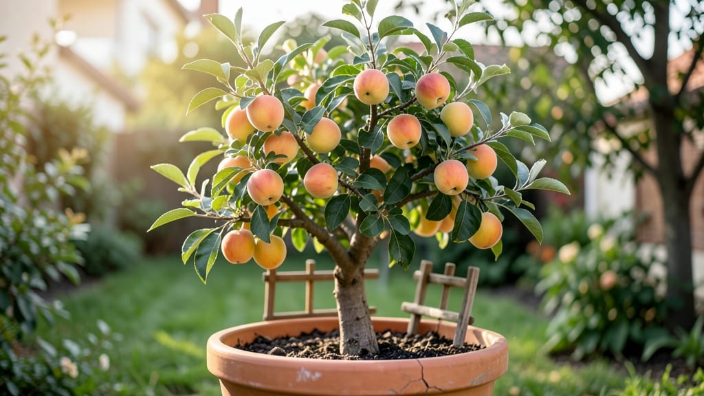 Nectarine Trees in Miniature Forms