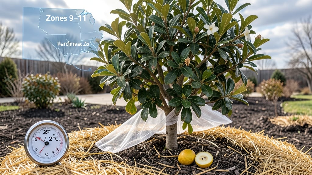 Guava Tree Cold Hardiness: USDA Zones, Survival Limits, and Frost Protection Tips