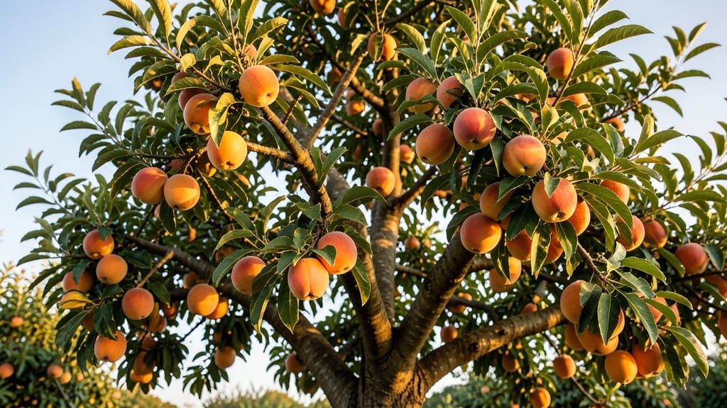 Tropic Beauty Peach Tree for Year-Round Growth