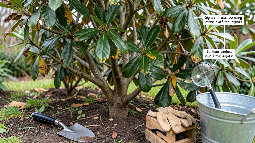 Magnolia Tree Leaves Turning Brown and Falling Off: Fungal Blight Rescue in 4 Steps