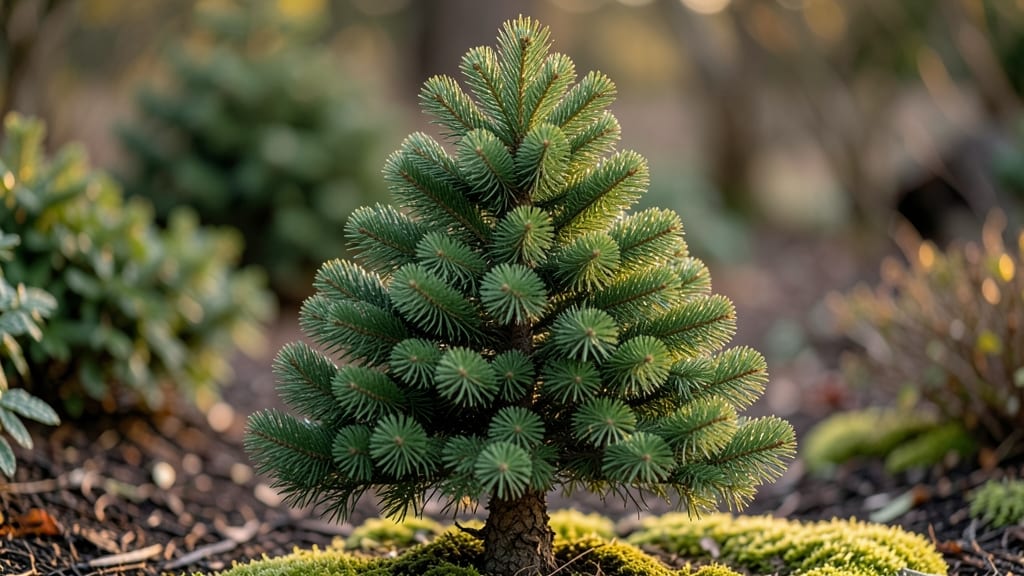 Dwarf Alberta Spruce Tree