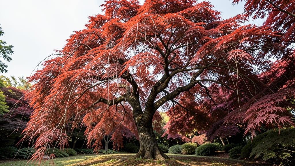Weeping Japanese Maple for Year-Round Interest