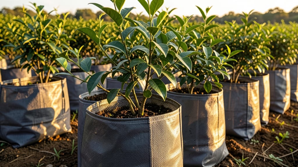 40-Gallon Fabric Grow Bags for Large-Scale Farming