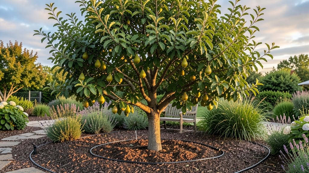 Pear Tree Landscaping: Seasonal Layered Canopy for Year-Round Privacy