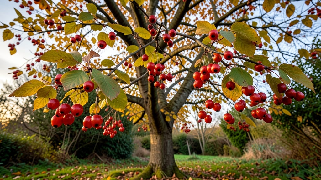 Mountain Ash Tree with Edible Berries