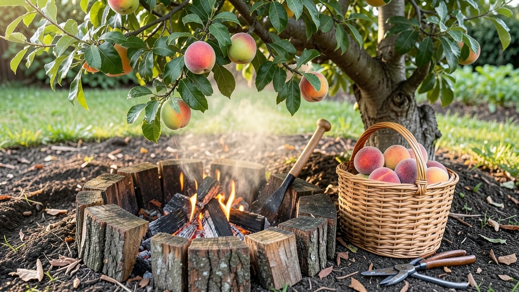 Bonfire Peach Tree Fruit: Year-Round Harvest Secrets from Dormant Pruning