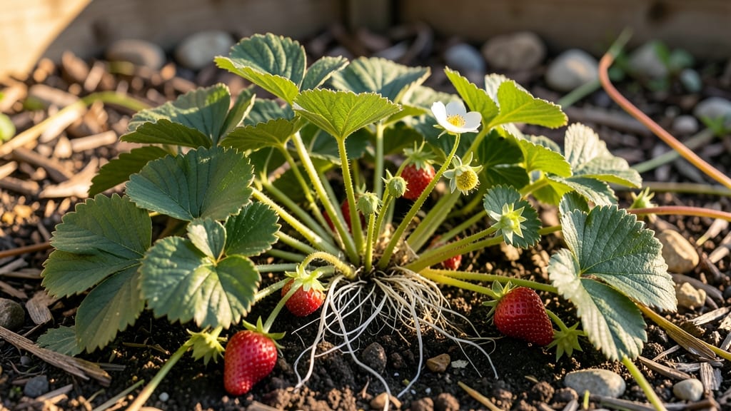 Strawberry Tree Trunk: Strategic Trimming for Year-Round Fruit Bounty