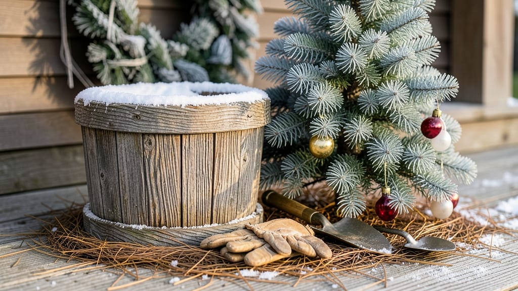 Blue Spruce Christmas Tree Potted: Year-Round Evergreen Elegance in Containers