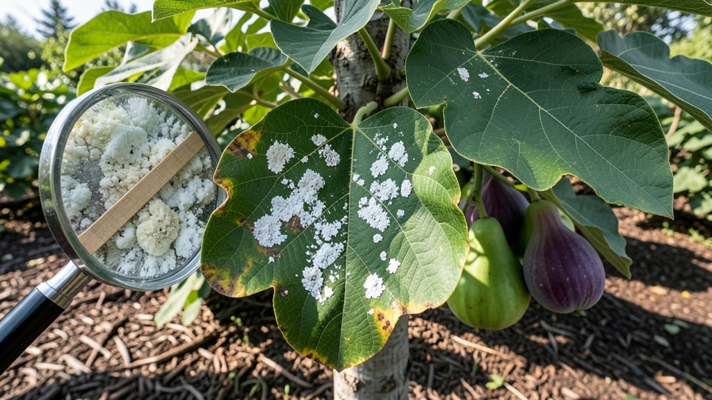 White Spots on Fig Tree Leaves: Fungal Powdery Mildew Cure Guide