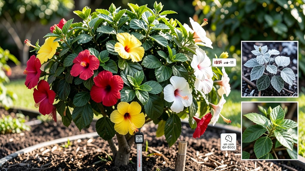Hibiscus Tree Temperature Tolerance: Cold-Hardy Varieties & Heat Survival Tips