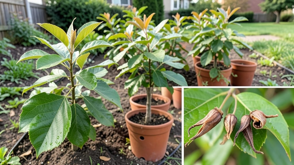 Brown Tips Leaves on Chestnut Tree Seedlings: Pruning Fix for Healthy New Growth