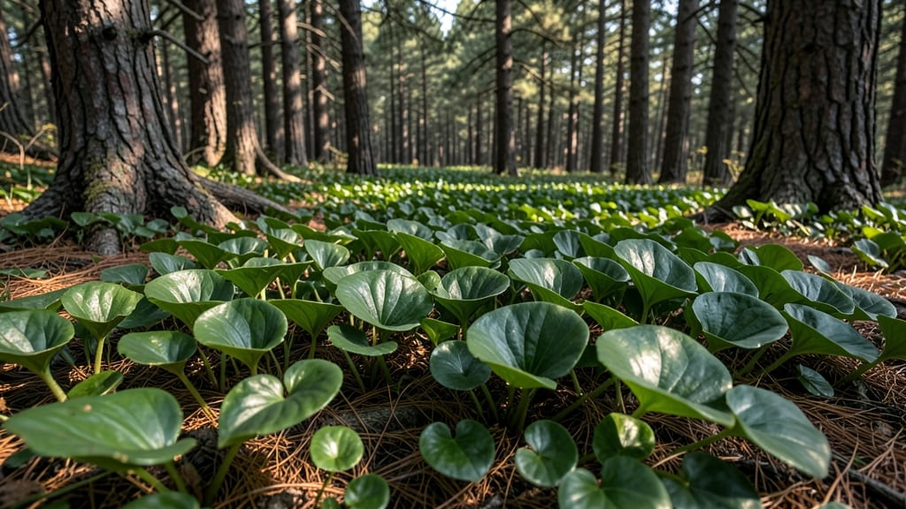 Wild Ginger Perennial Plant