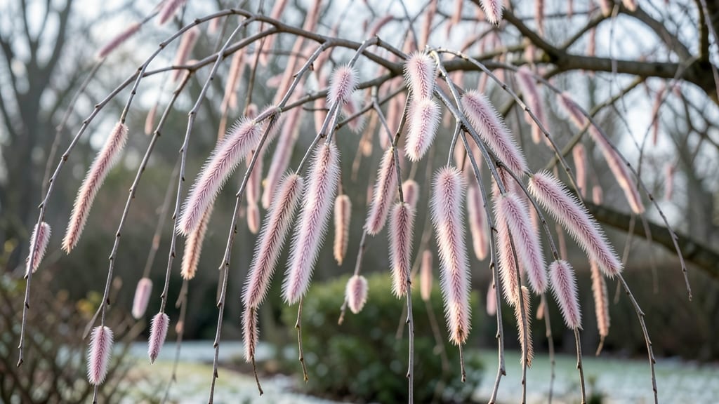 Weeping Pussy Willow for Early Season Drama