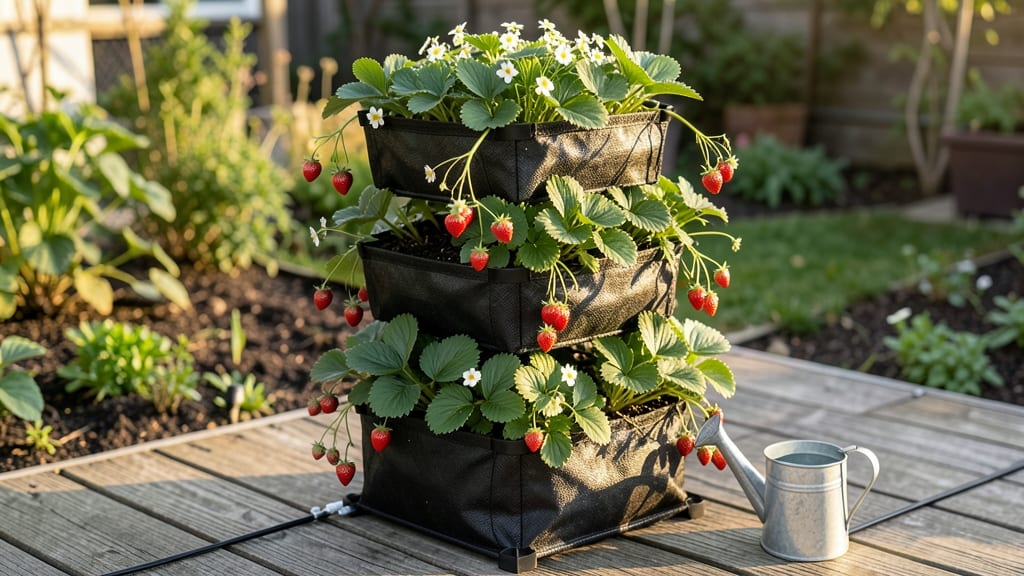 Dollar Tree Strawberry Tower: Vertical Harvesting Hack for Small Spaces