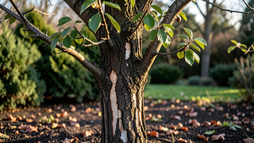 Cherry Tree Split Bark: Emergency Fix for Cracked Trunks