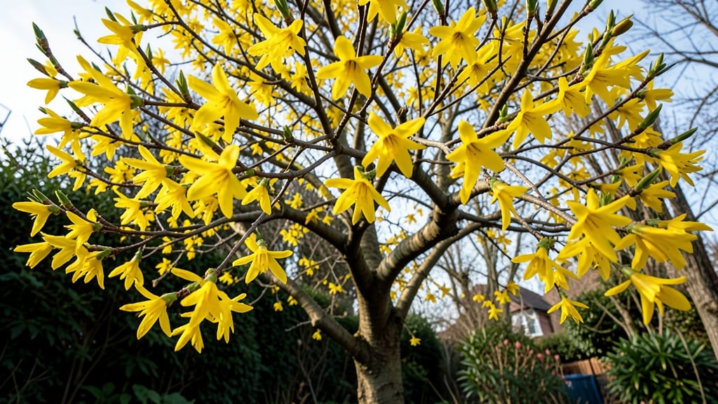 Forsythia (Golden Bells Shrub-Tree)