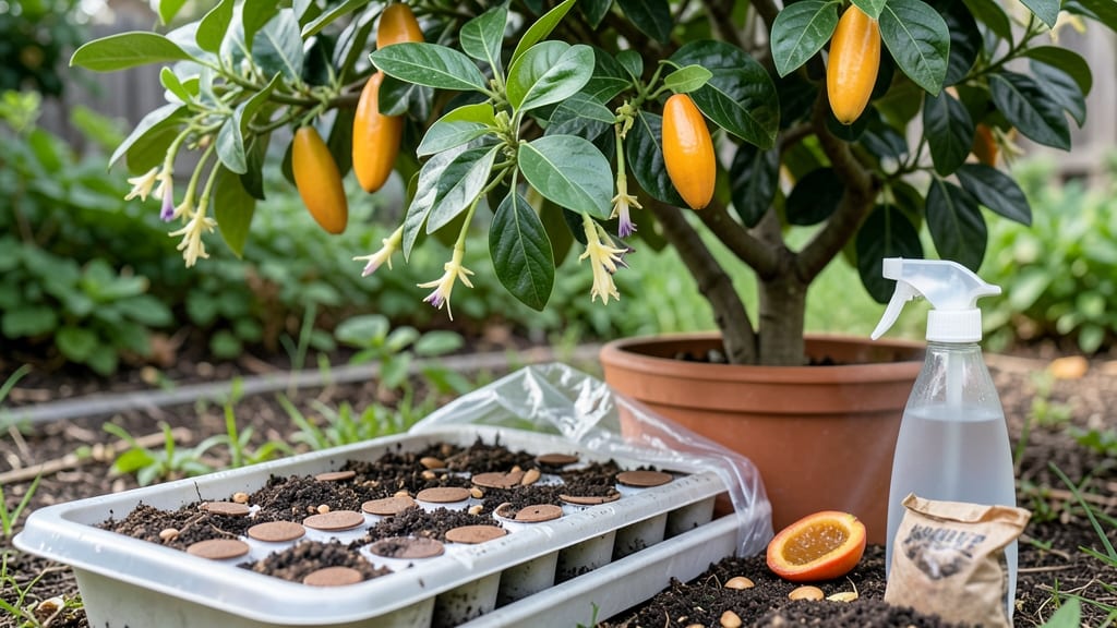 Tamarillo Tree Seeds: Cold-Stratified Germination Breakthrough
