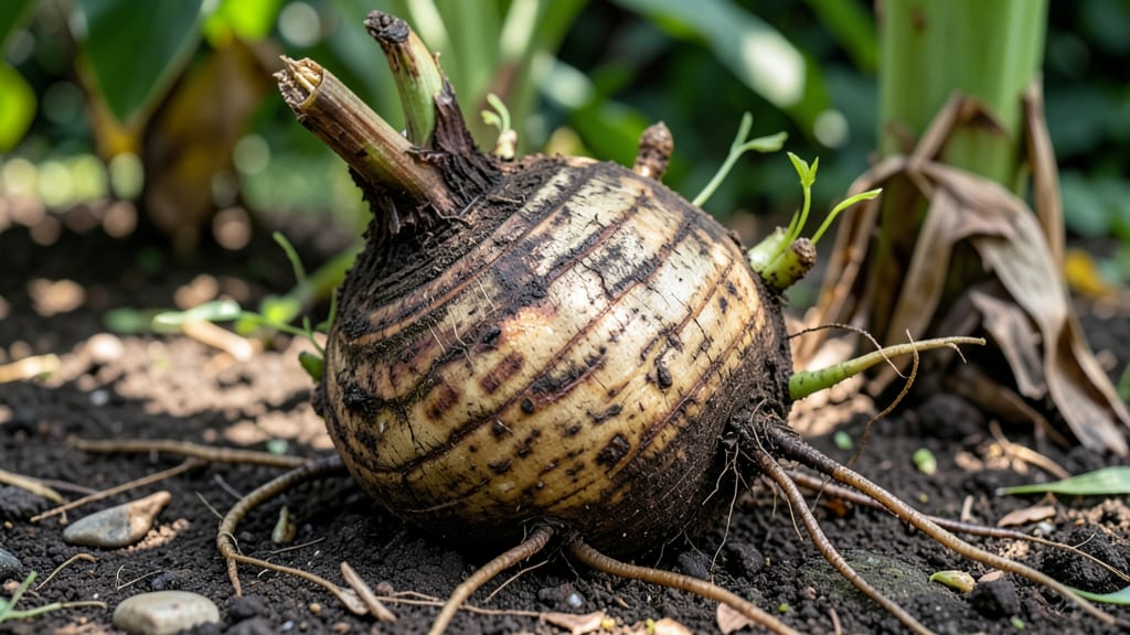 Banana Tree Corm: Harvesting and Planting for Year-Round Growth