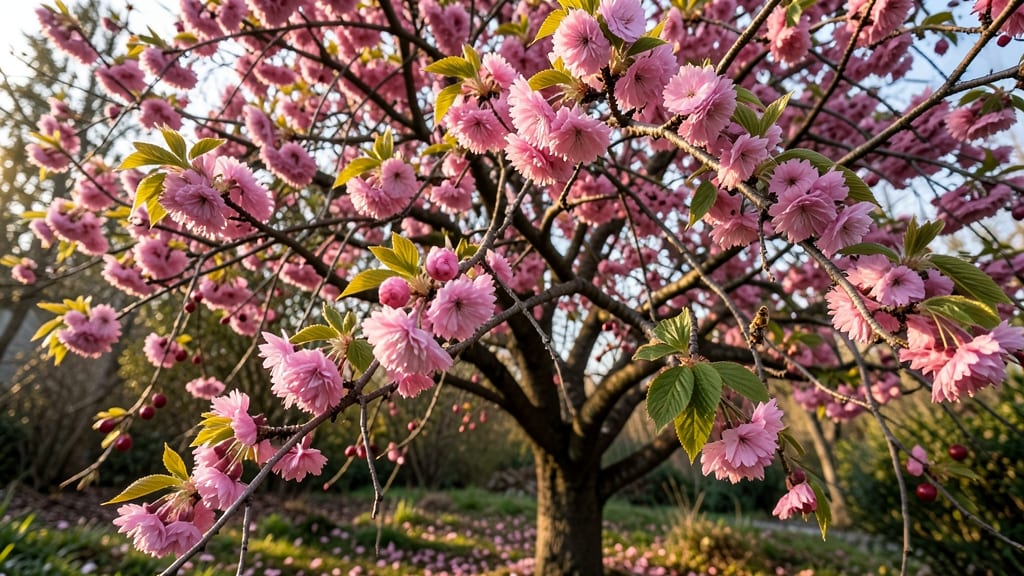 Pink Hawthorn Tree