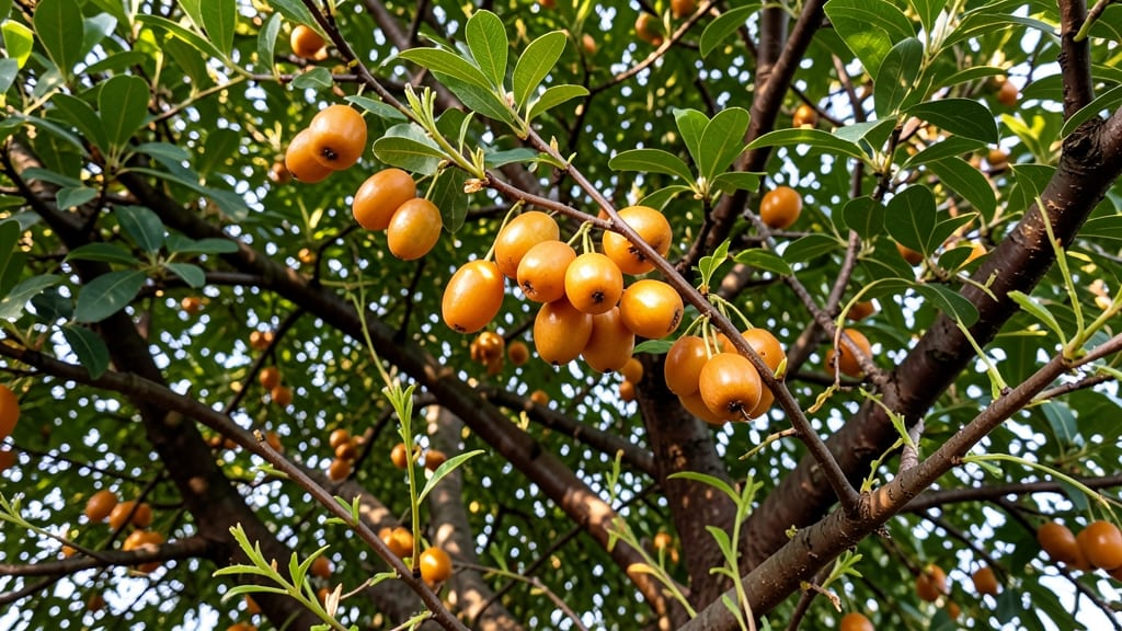 Zhong Jujube Tree for Fast Harvest