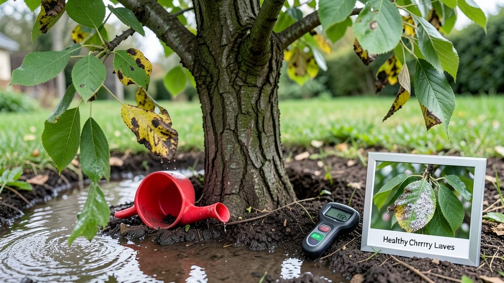 Cherry Tree Too Much Water: Root Rot Rescue in 3 Simple Steps