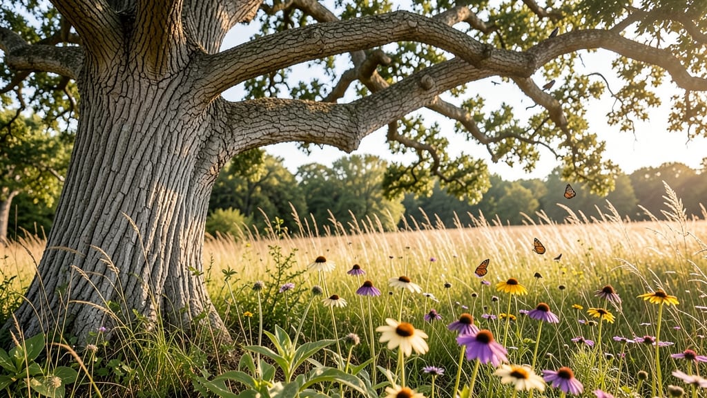 Oak Savanna Underplanting for Wildlife