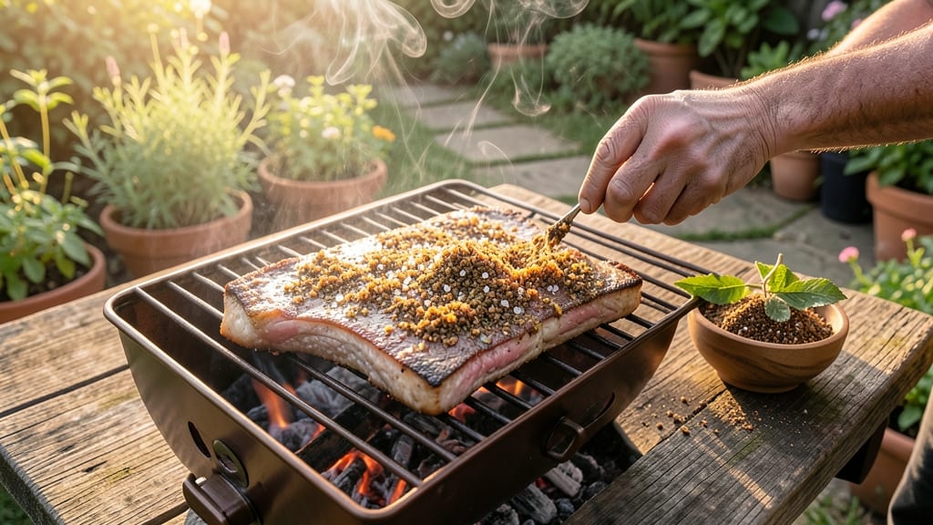 Smoked Cherry Leaf Rub