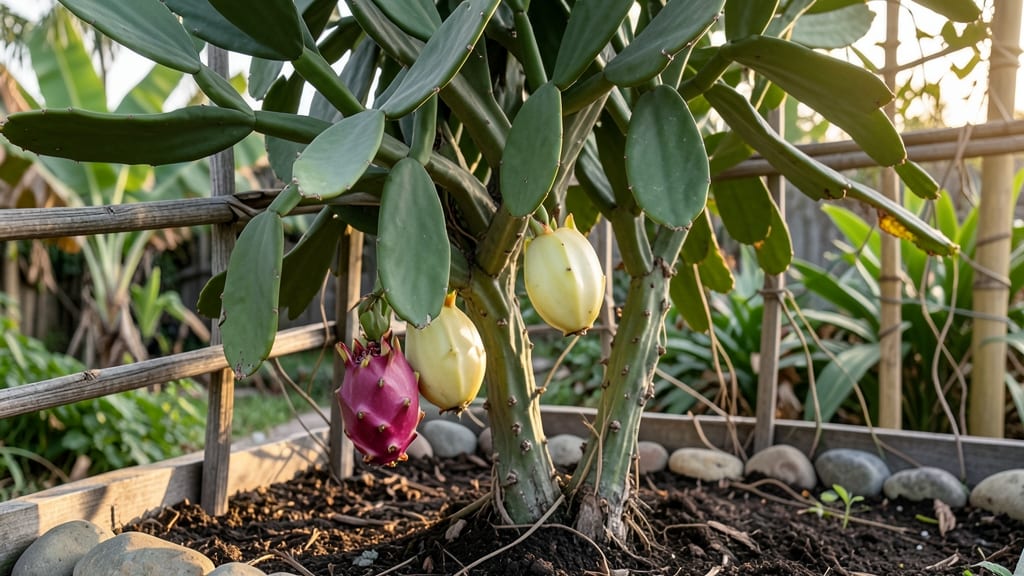 How Tall Do Dragon Fruit Trees Grow: Space-Saving Heights by Variety