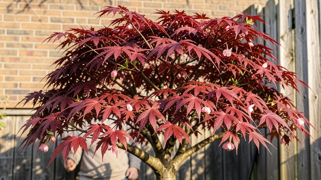 Japanese Maple with Coral Bark