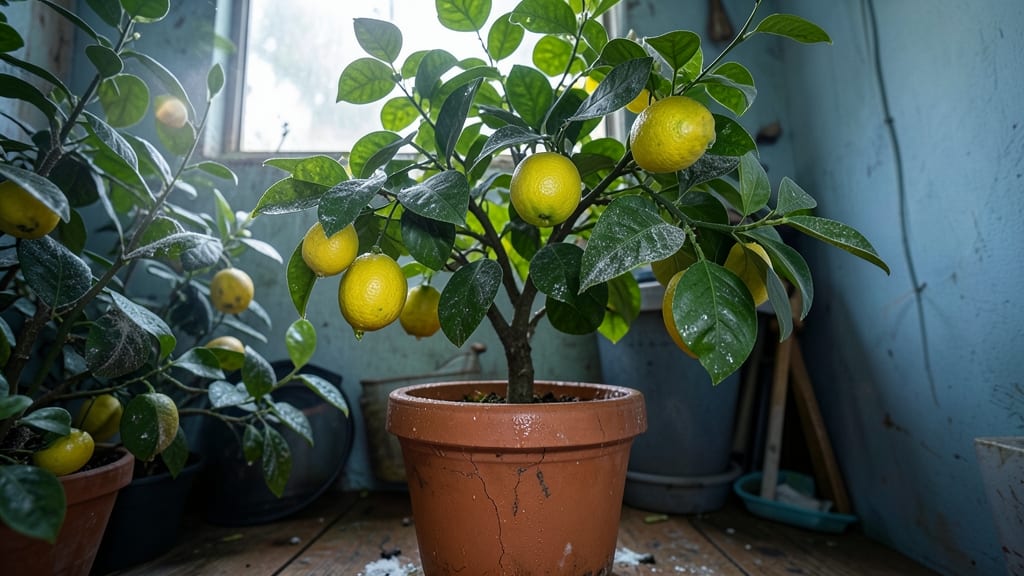 Improve Air Circulation Around Lemon Tree