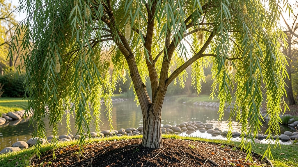 Weeping Willow Tree Light: Dramatic Canopy Illumination for Nighttime Garden Drama