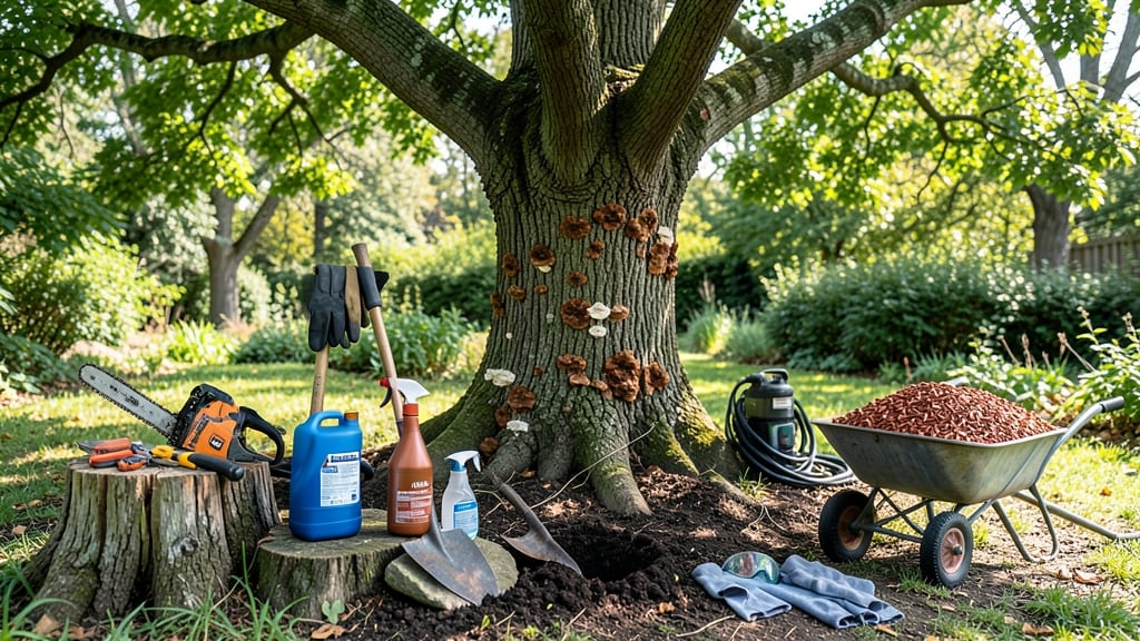 Tree Fungus Removal in Aledo: Fast-Acting Spray That Stops Spread in Days
