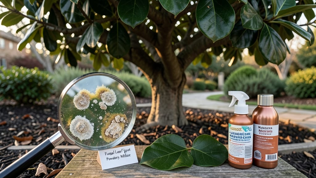 Magnolia Tree White Spots on Leaves: Fungal Spot Disease Diagnosis & Cure Guide