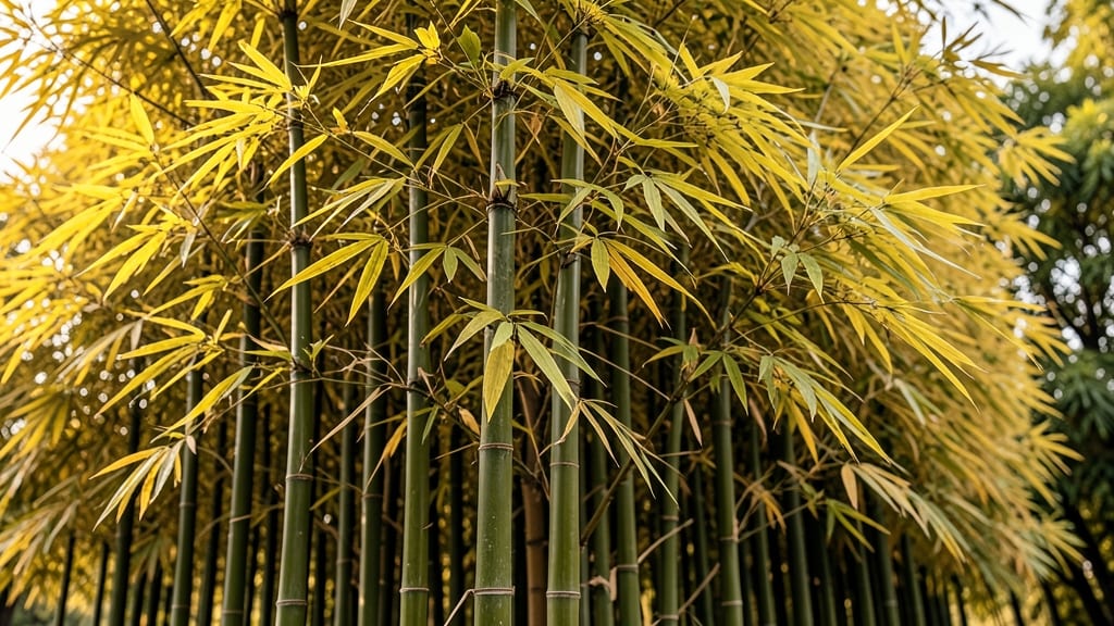 Golden Goddess Bamboo For Year-Round Color