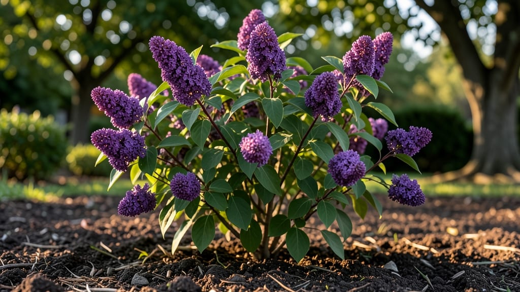 Bloomerang Dark Purple Lilac Tree Form: Dramatic Vertical Accent for Pollinator Gardens