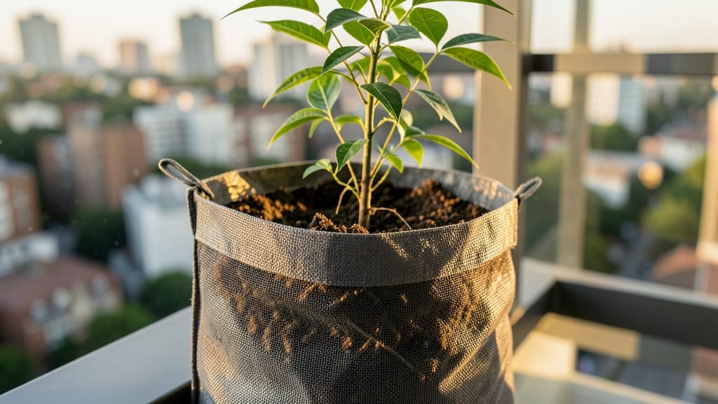 5-Gallon Fabric Grow Bags for Compact Roots