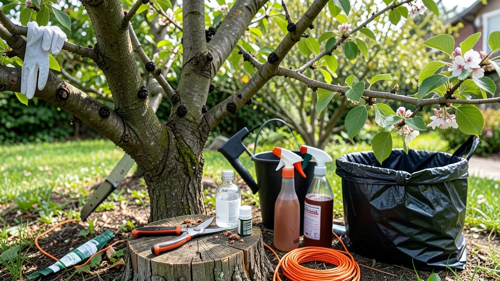 Plum Tree Black Knot Treatment: Fungal Blight Rescue in 3 Steps