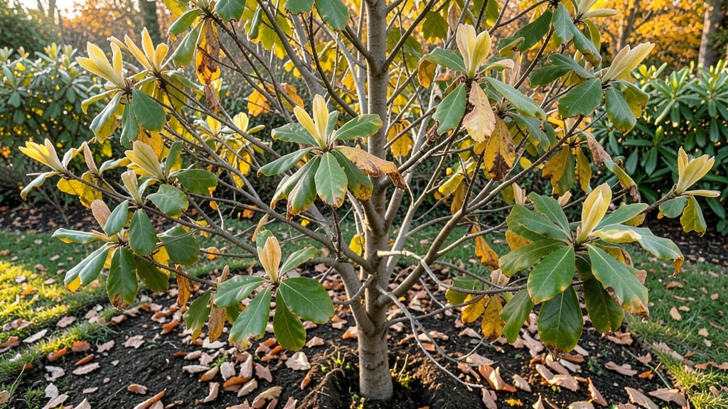 Premature Leaf Drop in Little Gem Magnolias