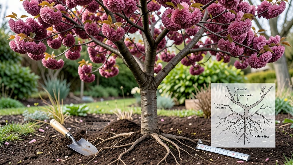 Kwanzan Cherry Tree Root System: How Deep Roots Spread for Stability & Longevity