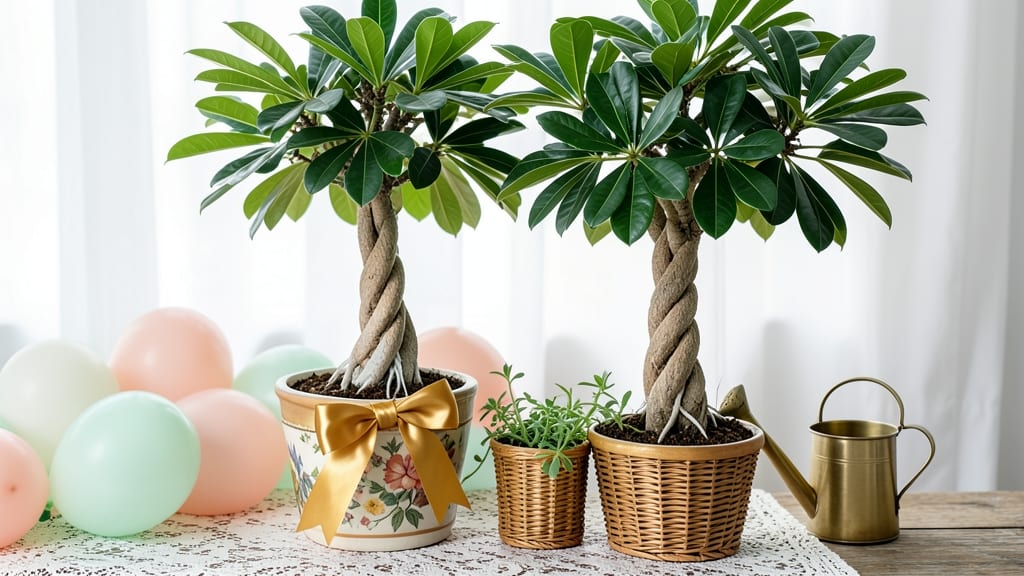 Money Tree Birthday: Lush Green Focal Point for Any Space